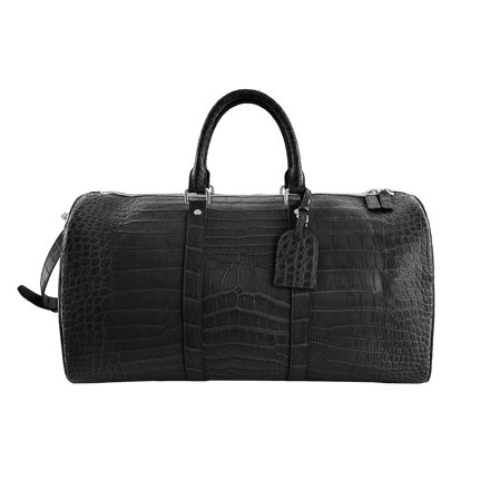 Croc-Embossed Duffle