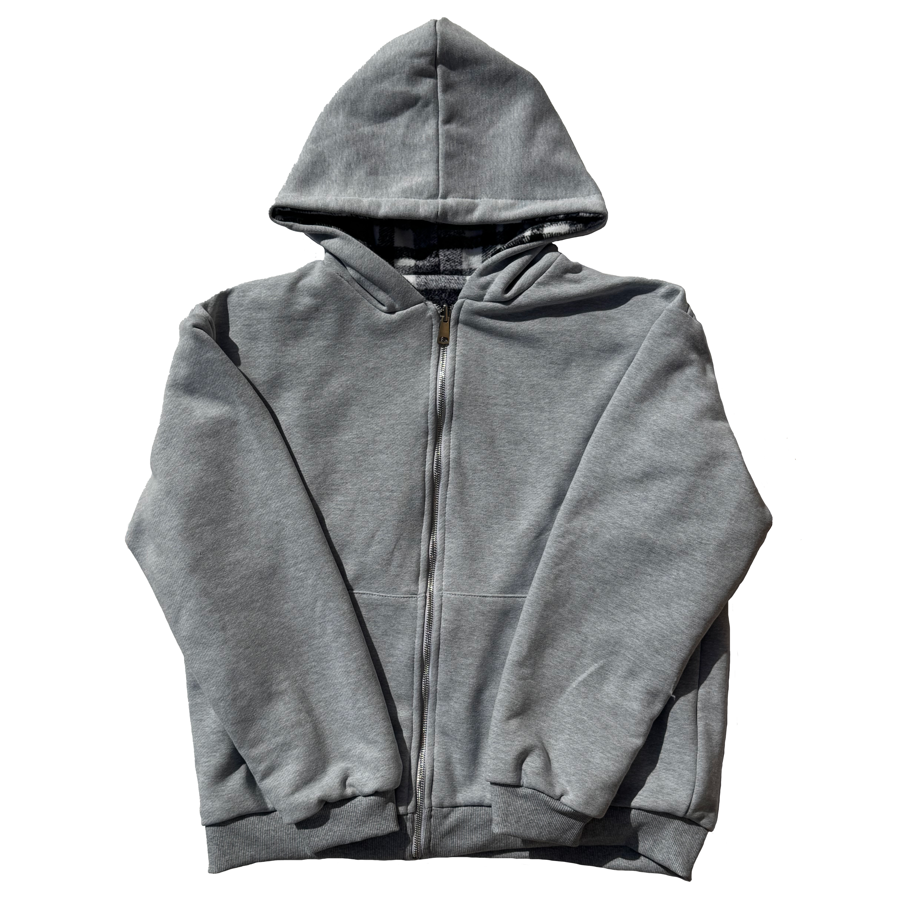 Grey Reversible Zip-Up V2